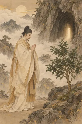 天児屋根命を題材にした創作画
