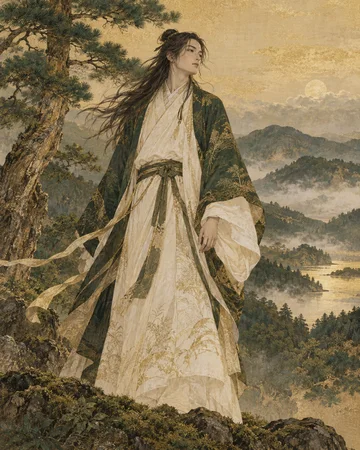 阿遅志貴高日子根神を題材にした個別の創作画
