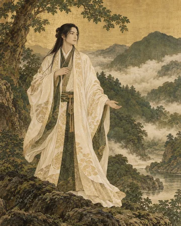 天津日子根命を題材にした個別の創作画