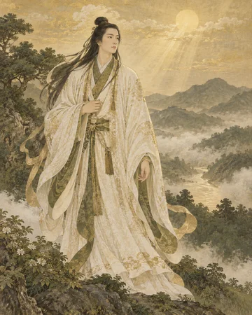 天津国玉神を題材にした個別の創作画