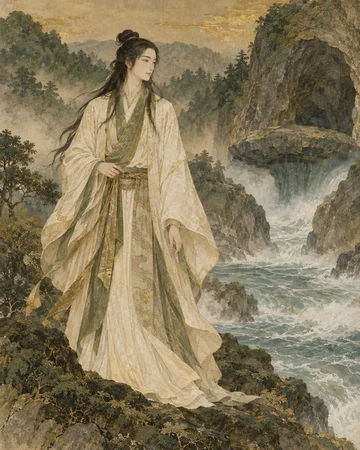 天迦久神を題材にした個別の創作画