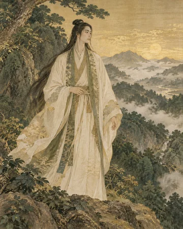 天之狭土神を題材にした個別の創作画