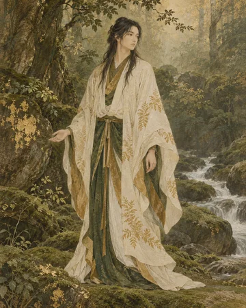 波邇夜須毘古神を題材にした個別の創作画