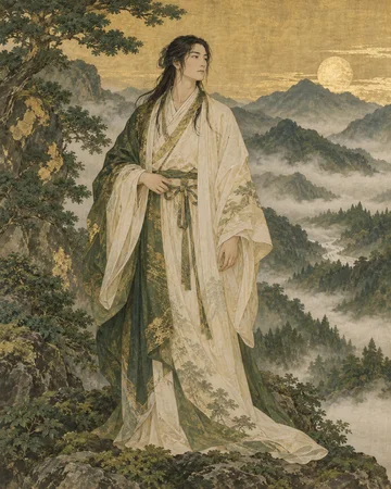 原山津見神を題材にした個別の創作画