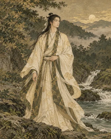 樋速日神を題材にした個別の創作画