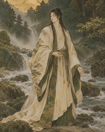 奥疎神を題材にした個別の創作画