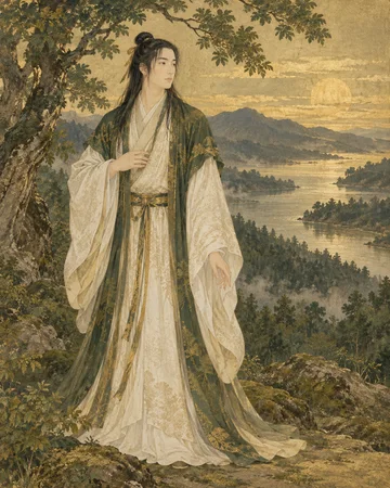 多比理岐志麻流美神を題材にした個別の創作画