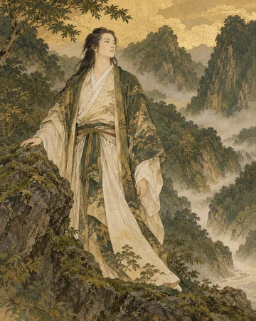 戸山津見神を題材にした個別の創作画