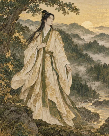和久産巣日神を題材にした個別の創作画