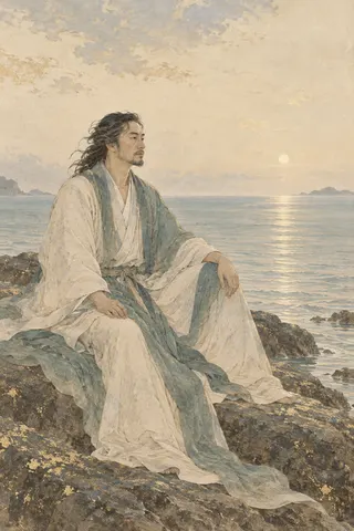 中筒之男命を題材にした創作画