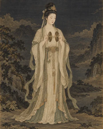 毘藍婆のお姿を表したAIによる創作画