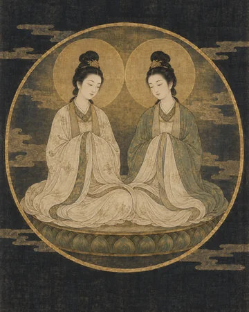 双女宮のお姿を表したAIによる創作画