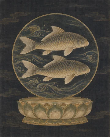 双魚宮のお姿を表したAIによる創作画