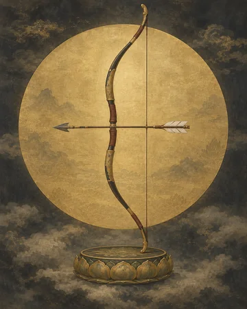 弓宮のお姿を表したAIによる創作画