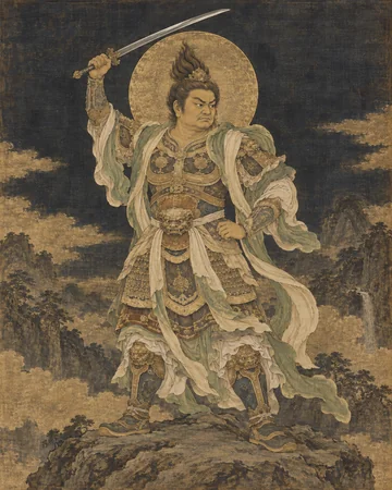 宮毘羅大将のお姿を表したAIによる創作画