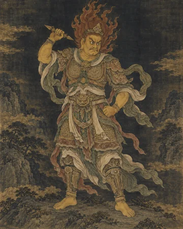 迷企羅大将のお姿を表したAIによる創作画
