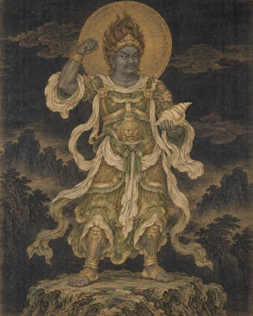 珊底羅大将のお姿を表したAIによる創作画