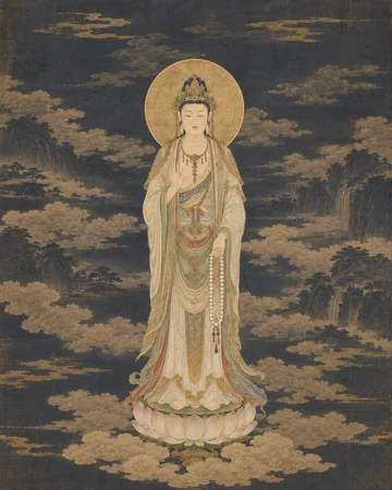 大威徳菩薩のお姿を表したAIによる創作画