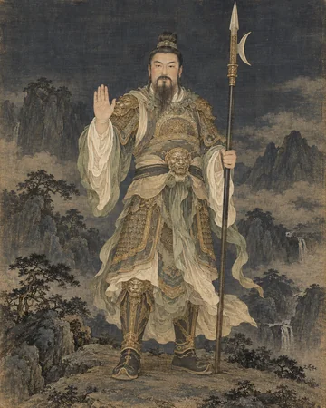 満仙人のお姿を表したAIによる創作画