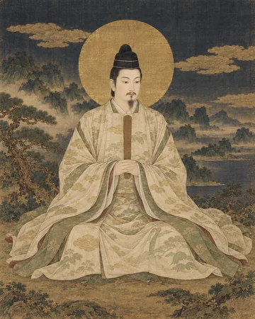 天照皇太神のお姿を表したAIによる創作画