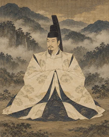 大原大明神のお姿を表したAIによる創作画
