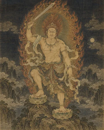 龍王吼のお姿を表したAIによる創作画