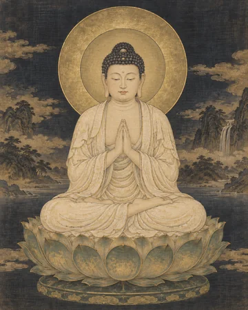 多宝仏のお姿を表したAIによる創作画