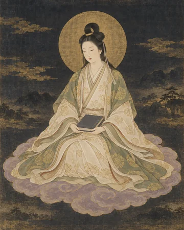 三宮のお姿を表したAIによる創作画