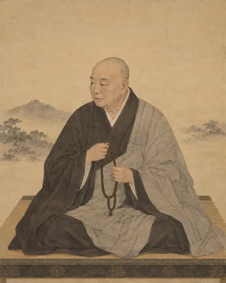 法然上人を題材にした創作画
