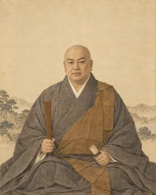 日蓮聖人を題材にした創作画