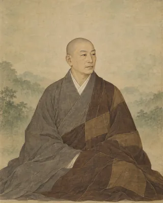 伝教大師 最澄を題材にした創作画